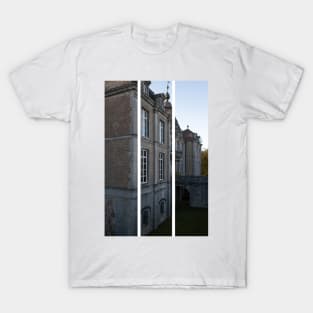 Modave Castle is also known as the Castle of the Counts of Marchin. Liege Province. Autumn sunny day. (vertical) T-Shirt